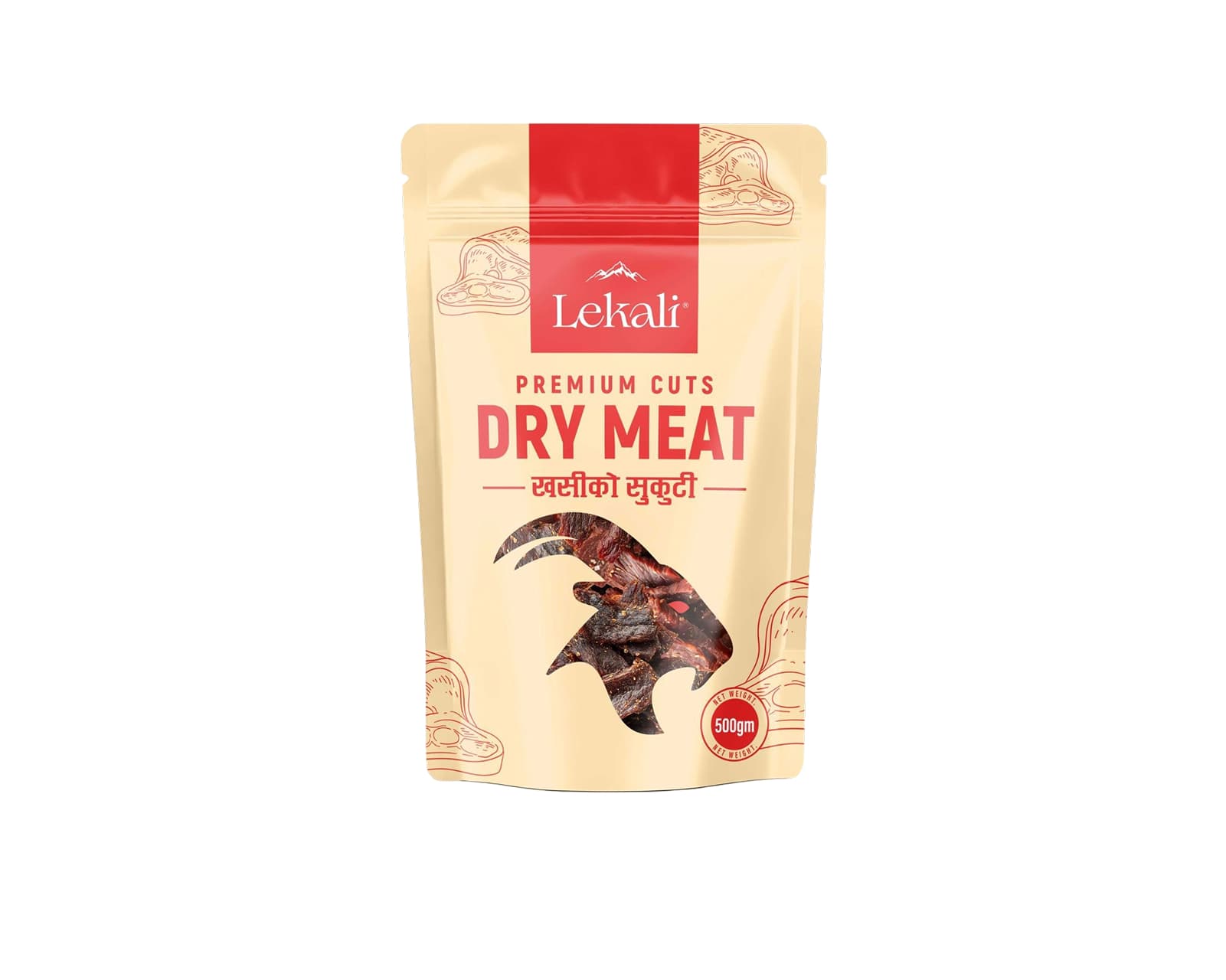 Lekali Cuts Dry Meat Khasi ko Sukuti