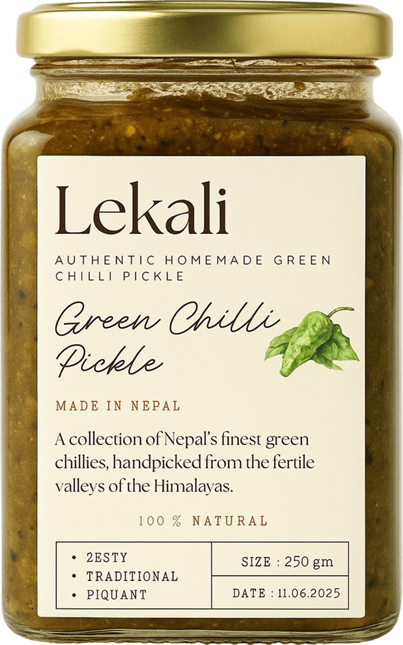 Lekali Green Chilli Pickle